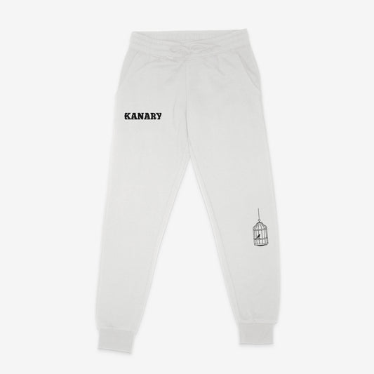 Kanary Crew Sweatpants - White