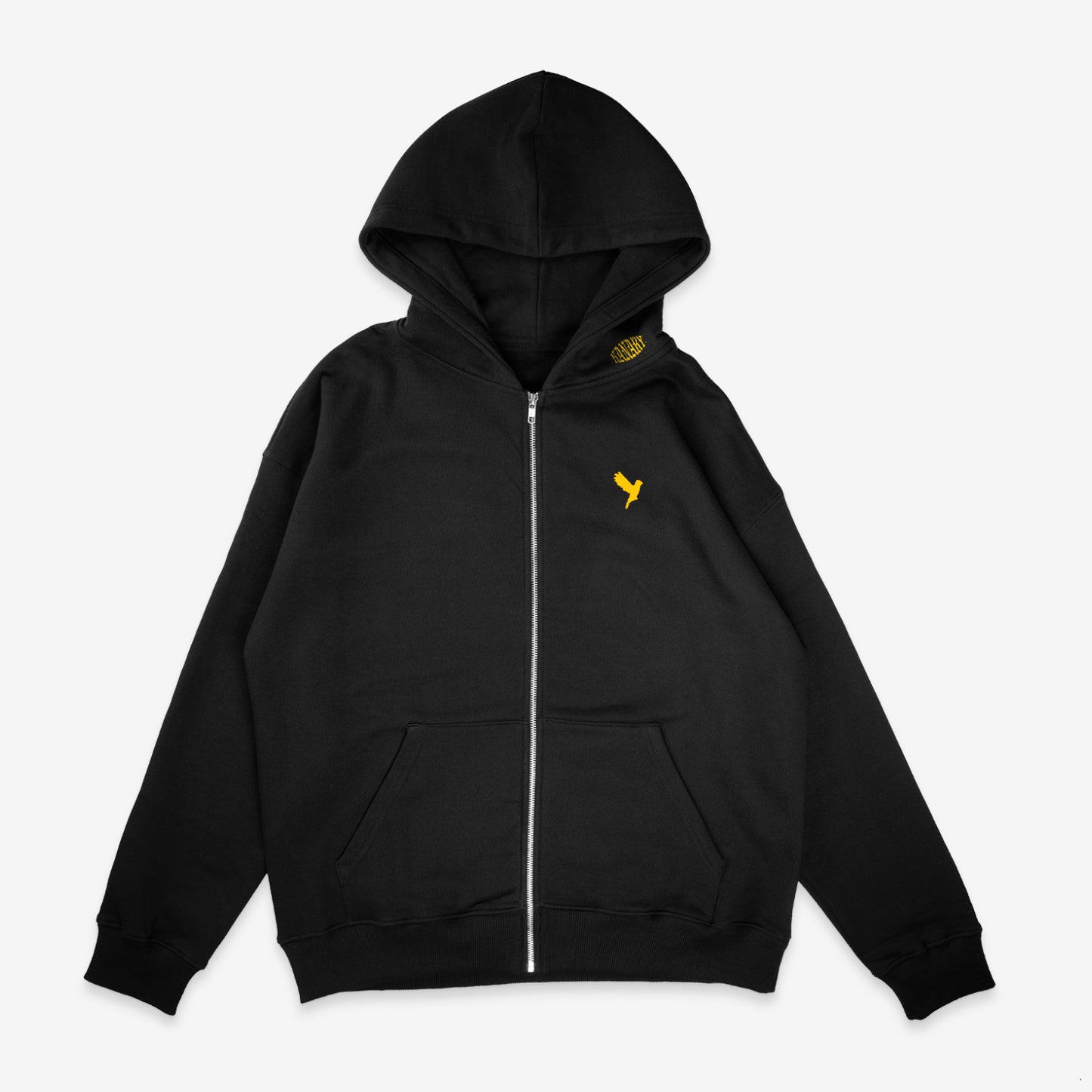 Zip up hoodie (yellow)